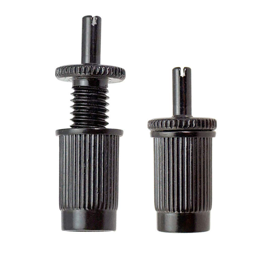4-Piece Electric Guitar Bridge Stud Set - Heavy Duty Iron Replacement Parts for Electric Guitar - Perfect for Guitar Repair, Upgrades & Maintenance