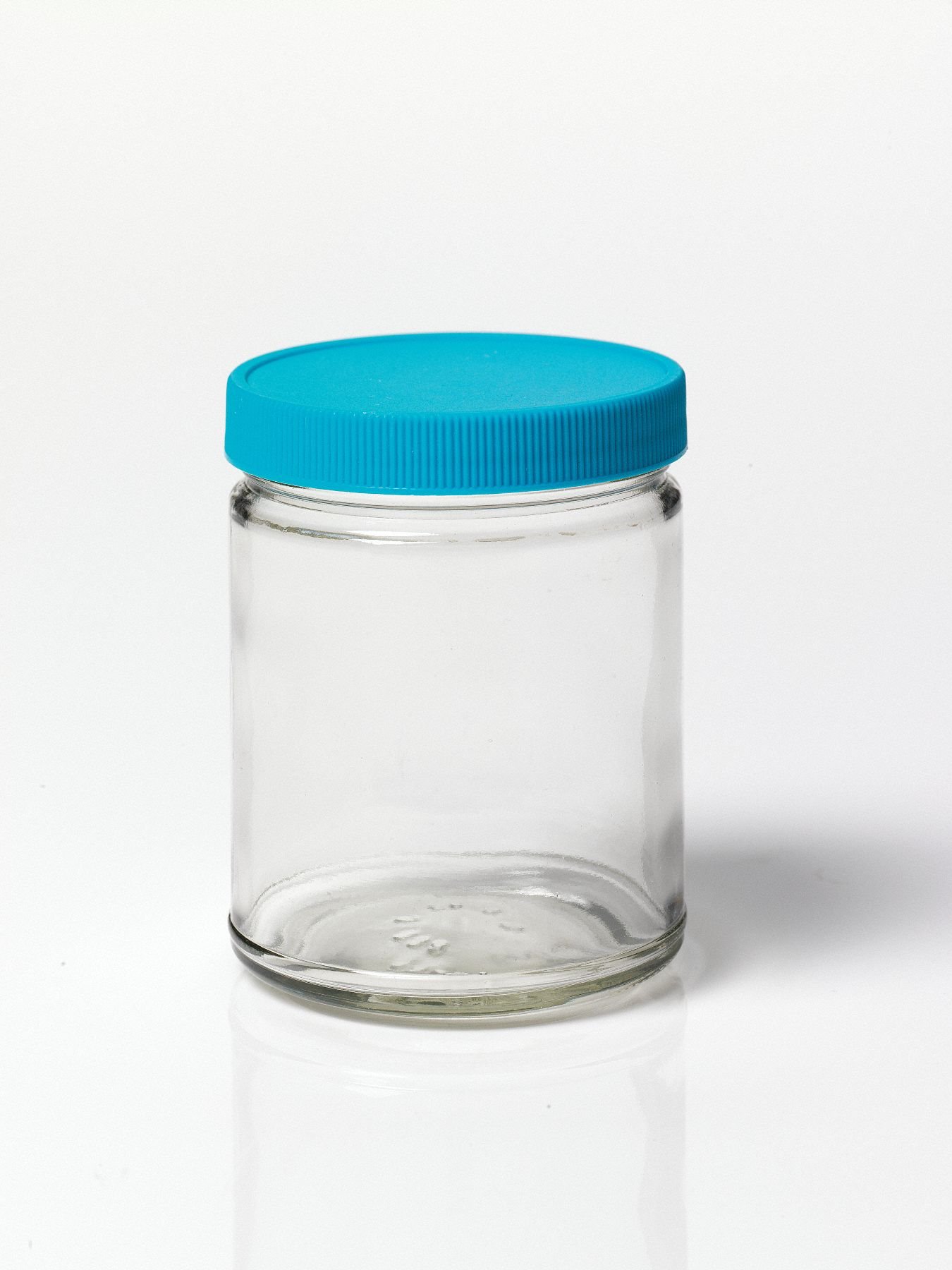 12-Pack Clear 000ml Wide Mouth Straight Side Round Precleaned Glass Jars - Perfect for Food Storage, Canning, DIY Crafts & Home Organization