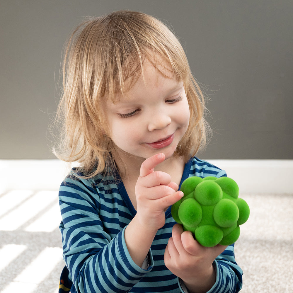 Rubbabu® 3 Pack Sensory Balls for Kids - Soft Textured Educational Toys for Babies & Toddlers - Perfect for Autism Therapy, Stress Relief & Early Learning Development