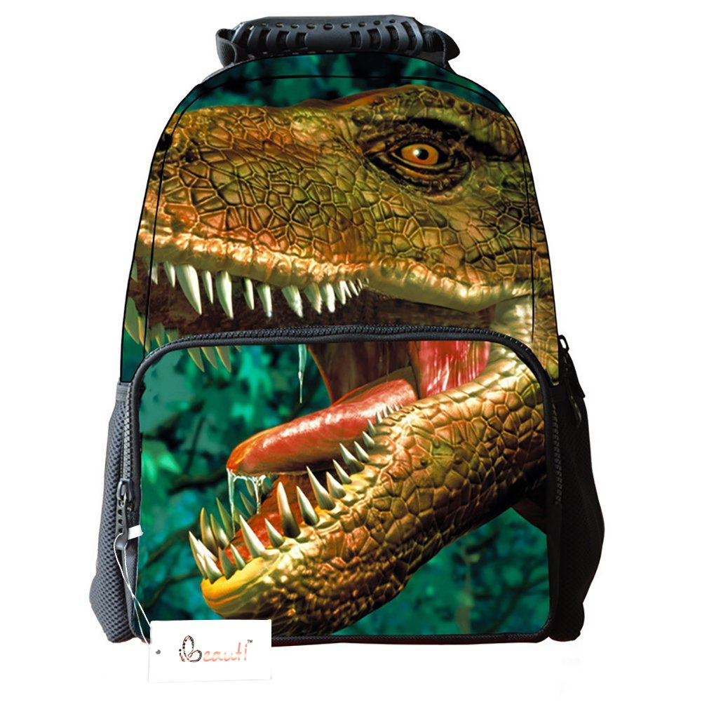 Ibeauti Unisex School Backpack with Large Capacity - 3D Vivid Animal Face Print, Durable Bookbag for Students & Travel | Perfect for College, High School, and Outdoor Adventures