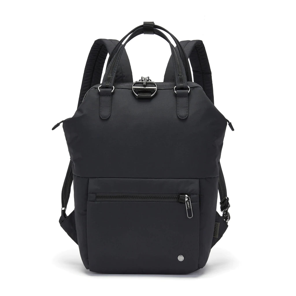 Pacsafe Citysafe CX Anti-Theft Mini Backpack - Secure Travel & Commuting Bag for Women & Men - Perfect for Urban Adventures, Daily Use & Tourists