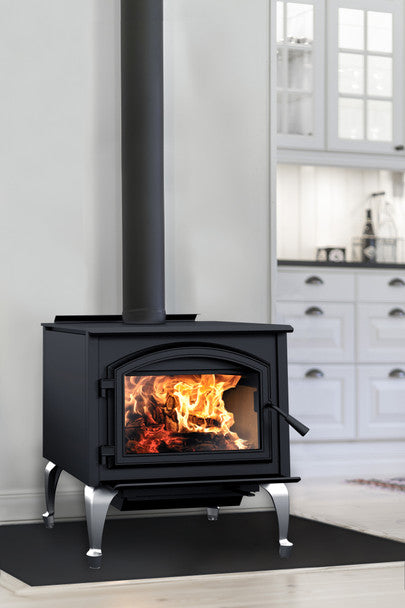 Empire Stove Gateway 3500 EPA Certified Wood Burning Stove - WB35FS - Efficient Heating for Cabins, Homes & Outdoor Spaces