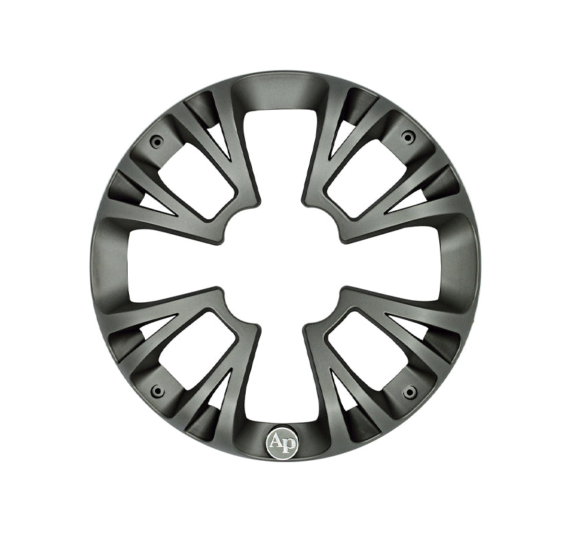APMG 10TI 10-Inch Titanium Subwoofer Grill - Premium Speaker Protection for Car Audio & Home Theater Systems