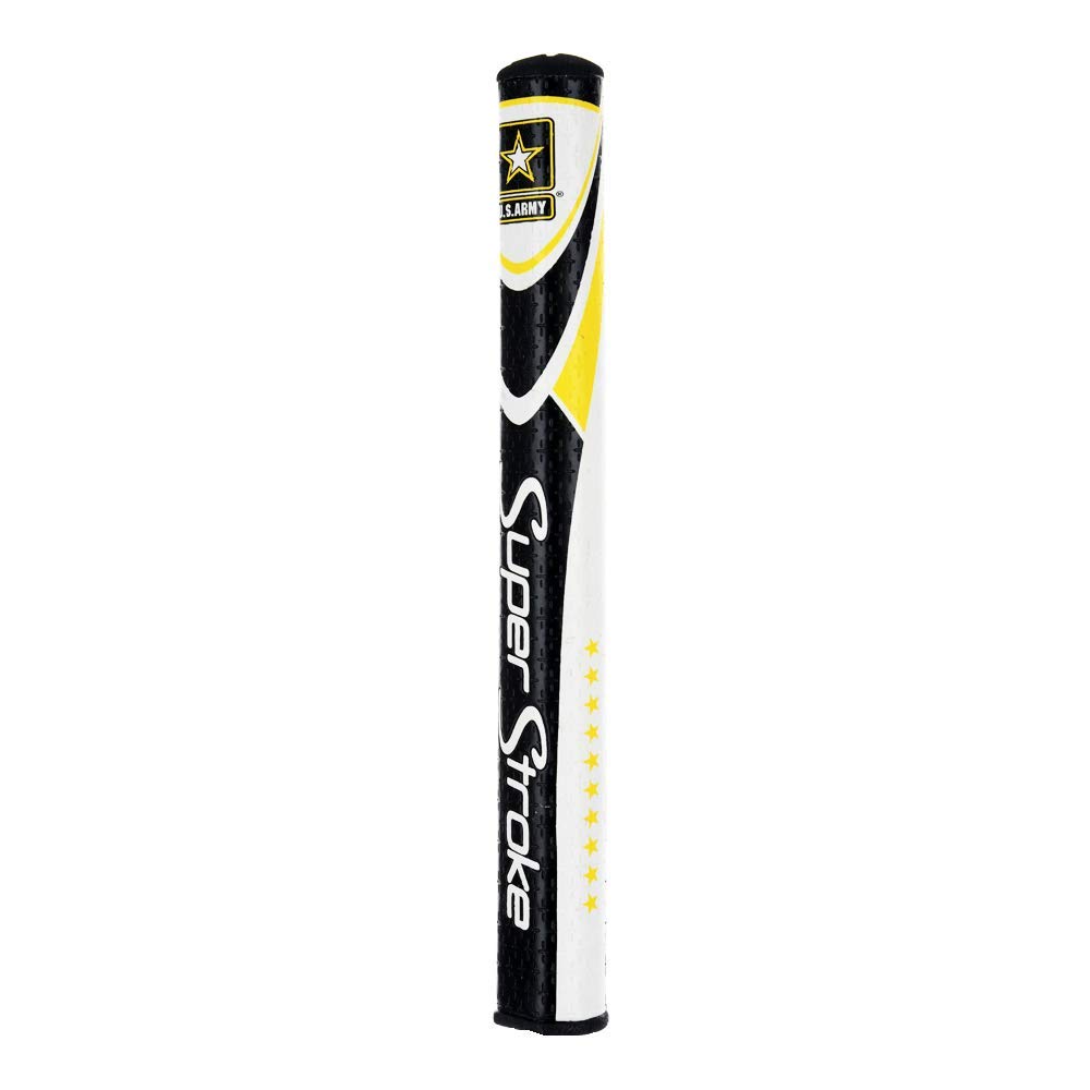SuperStroke Military Golf Putter Grip Mid Slim 2.0 - Cross-Traction Texture, Oversized Profile for Consistent Stroke, Non-Slip Grip - Perfect for Precision Putting on the Green