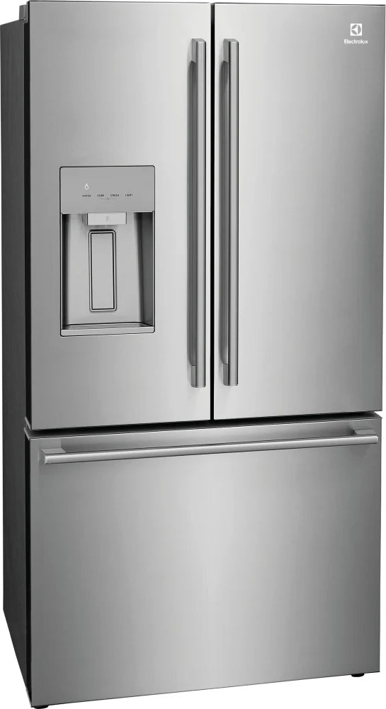 Electrolux ERFC2393AS 36-Inch Counter Depth French Door Refrigerator - Energy Efficient Stainless Steel Smart Fridge for Modern Kitchens