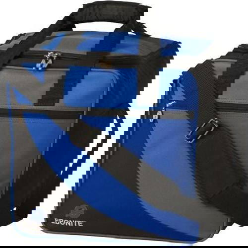 Premium Ebonite Basic Blue Single Bowling Ball - Perfect for League Play & Tournament Performance | Durable Coverstock for Consistent Hook & Control on Medium Oil Lanes