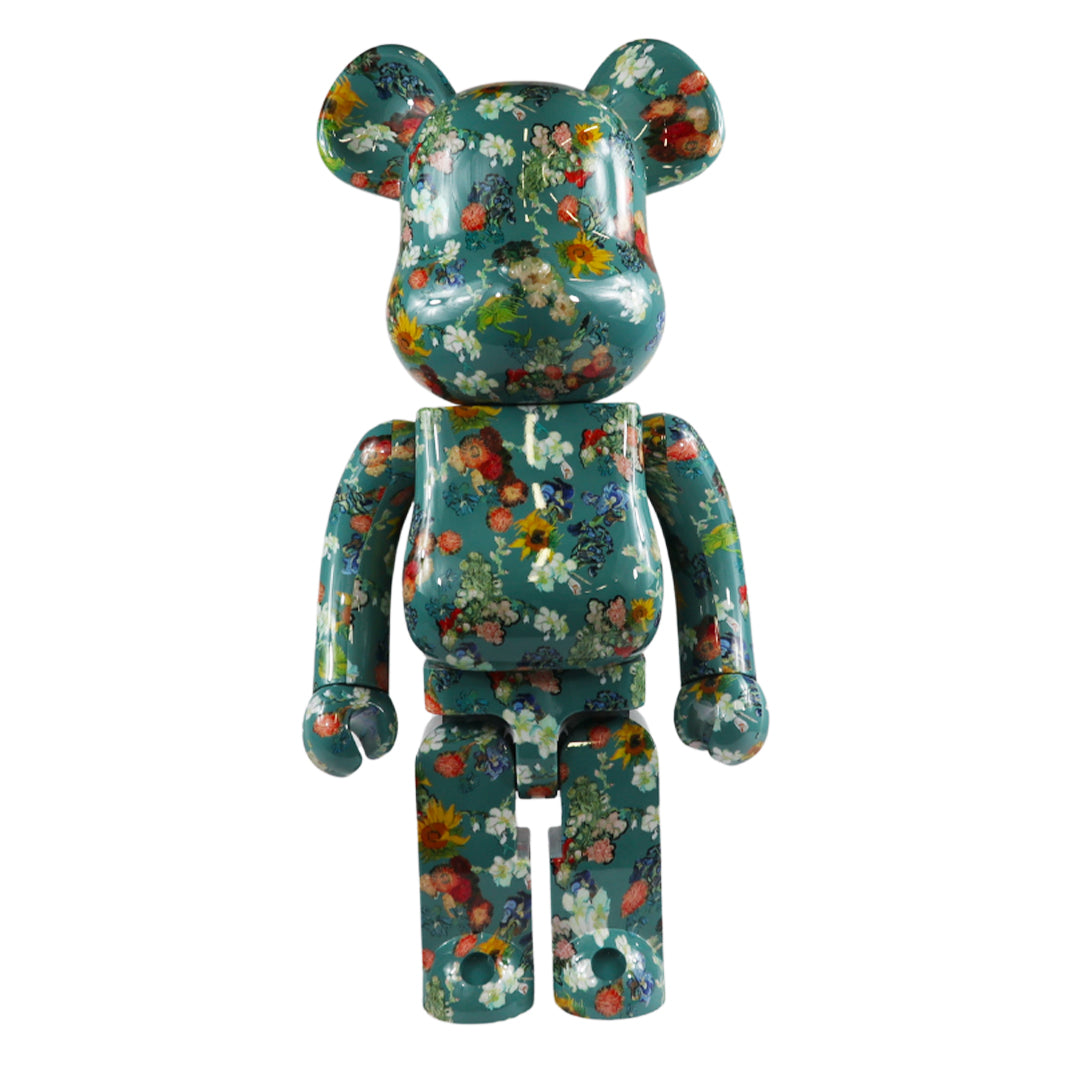 1000% Bearbrick 50th Anniversary Van Gogh Museum Collectible Art Toy - Perfect for Display, Gifts & Vinyl Art Collections