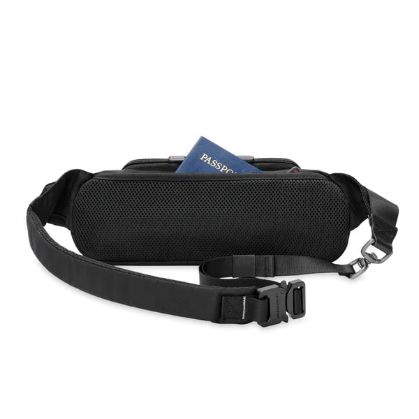 Briggs & Riley HTA Sling Bag - Lightweight Travel Backpack for Men & Women, Water-Resistant Crossbody Bag with USB Charging Port - Perfect for Commuting, Hiking, and Everyday Carry