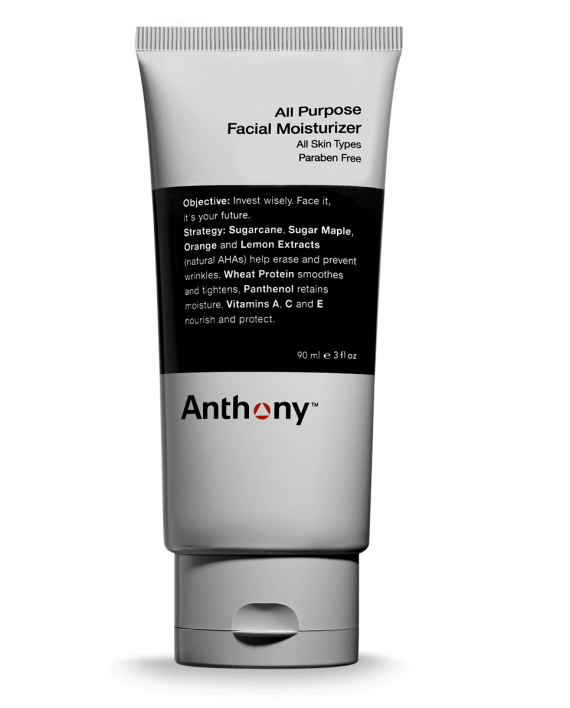 Anthony All Purpose Facial Moisturizer - Hydrating & Nourishing Daily Face Cream for All Skin Types | Perfect for Dry, Oily & Sensitive Skin | Day & Night Use