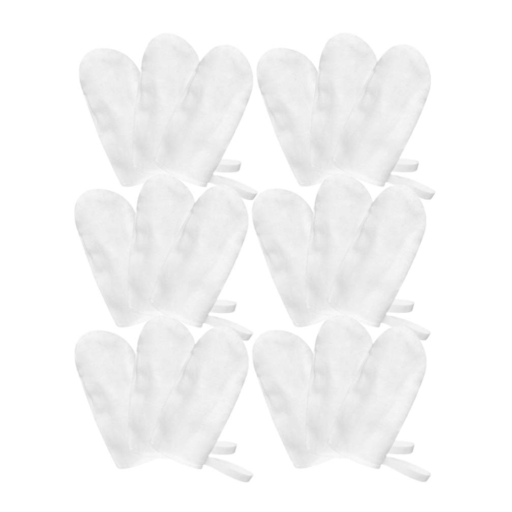 HEALLILY 18pcs Soft Baby Finger Toothbrush Set - Gentle Gauze Tongue & Teeth Cleaner for Newborn Oral Hygiene Care - Perfect for Infant Dental Health & Gum Massage at Home or Travel