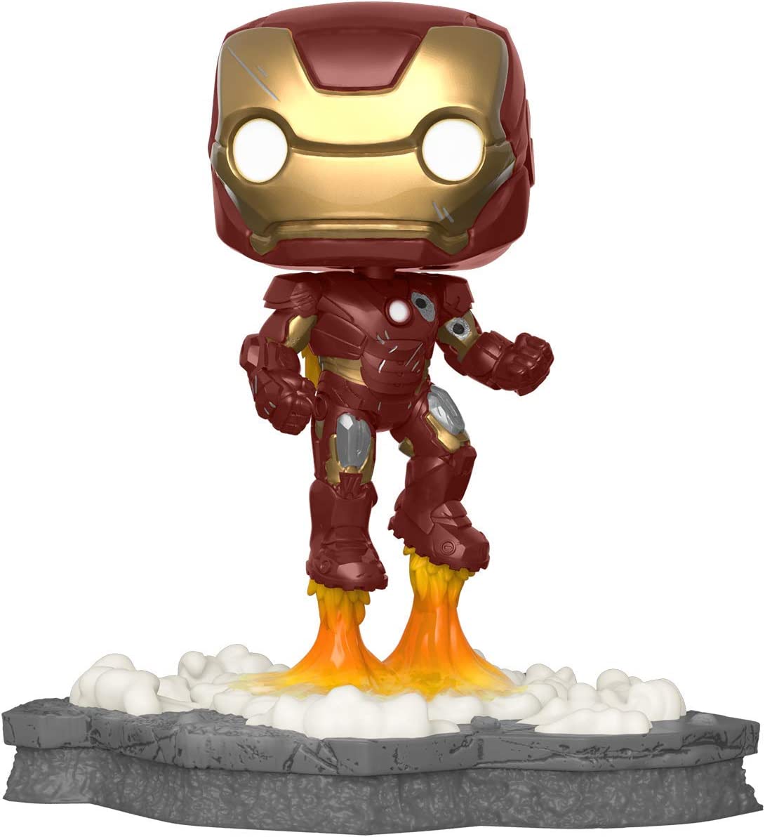 Funko Pop! Avengers Assemble: Iron Man Action Figure - Marvel Collectible for Superhero Fans | Perfect for Display, Gifts & Comic Book Collections