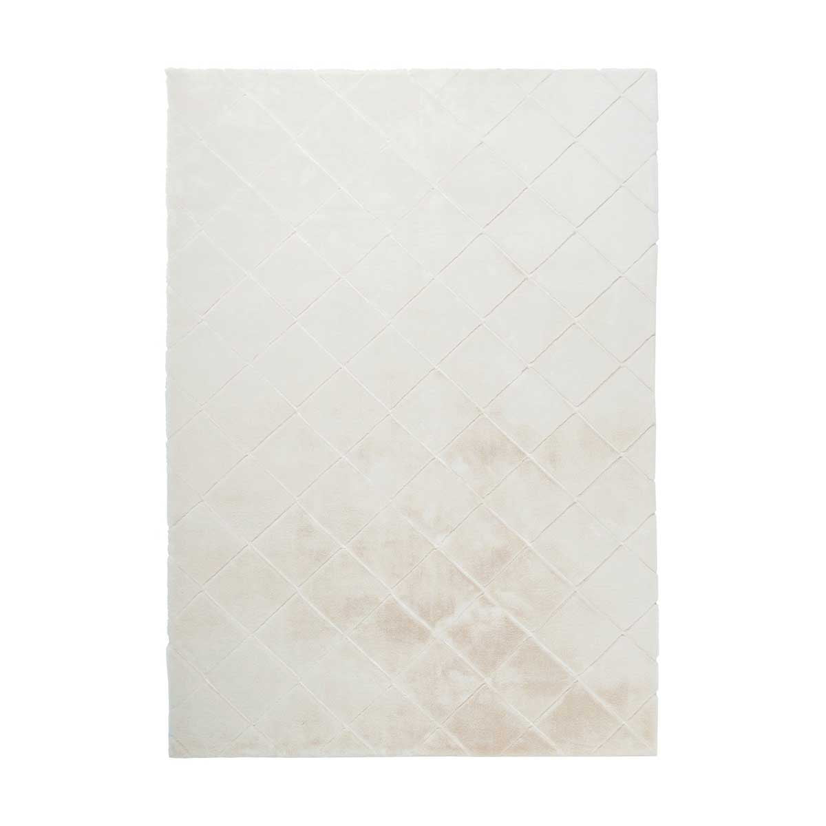 Jessa Diamond Shag Rug - Soft Plush Fluffy Area Rug for Living Room, Bedroom, Nursery - Non-Slip Cozy Home Decor Carpet