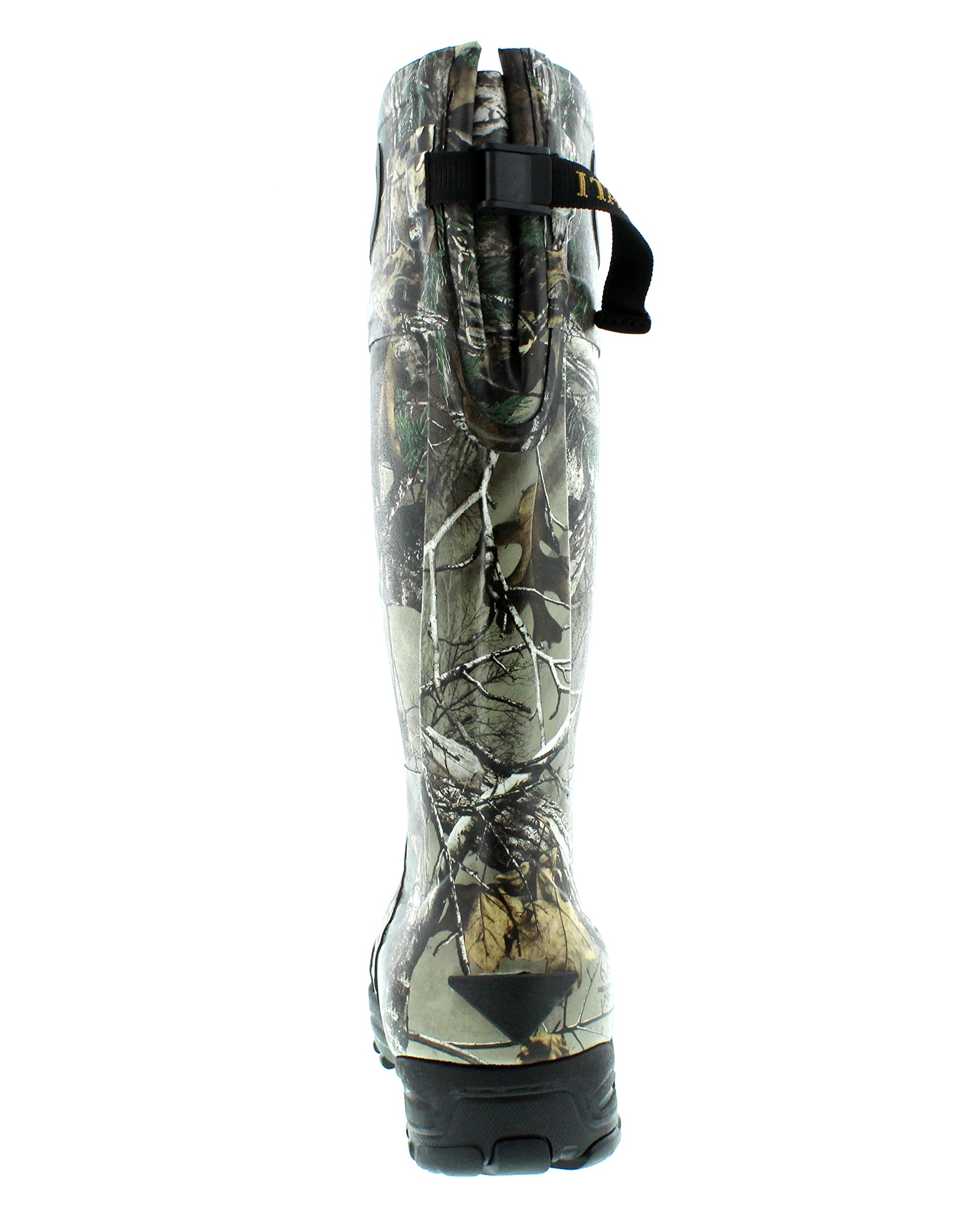 Itasca Men's Swampwalker Tall Waterproof Rain Boots - Hunting, Fishing & Outdoor Work Boots for Wet Conditions