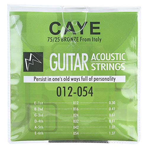 5Pcs Acoustic Guitar Strings - Steel-String Replacement with Hex Alloy Core - Durable Musical Instrument Accessories for Beginners & Professionals - Perfect for Live Performances, Studio Recording & Practice Sessions