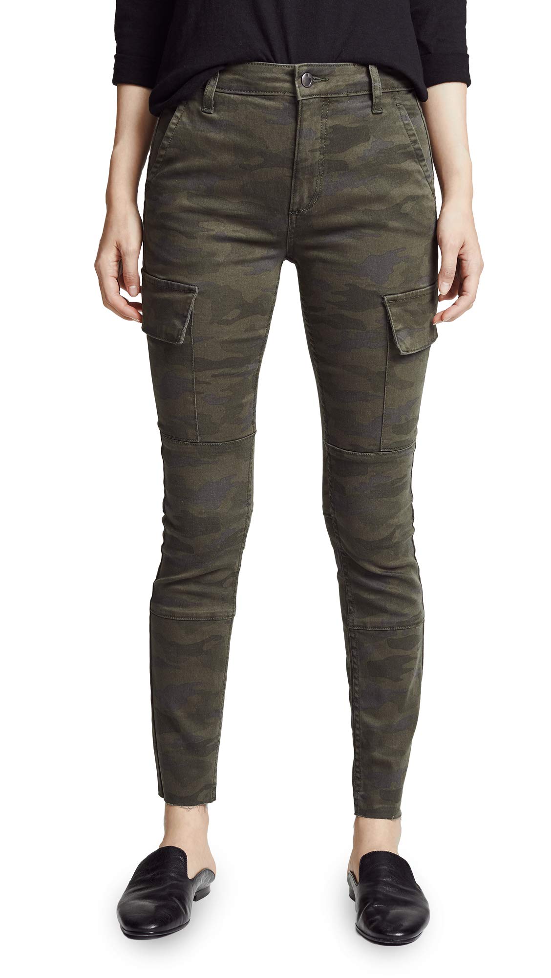 Joe's Jeans Women's Charlie High Rise Skinny Ankle Cargo Jean - Stretch Denim Pants for Casual Wear & Outdoor Adventures
