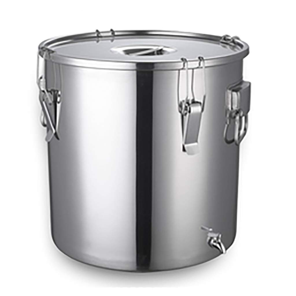 304 Stainless Steel Airtight Food Storage Containers with Lids - Kitchen Pantry Organization for Oil, Snacks, Sugar, Rice & Cereal | Perfect for Wine, Milk, Dry Goods & Bulk Food Storage