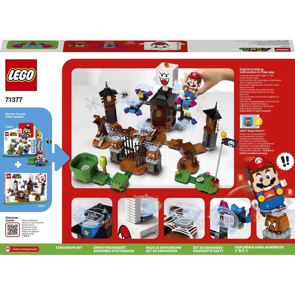 LEGO Super Mario Adventures with Luigi Starter Course 71377 – Interactive Building Toy for Kids, Collectible Gift for Fans – Fun Indoor Play & Creative Learning Activity