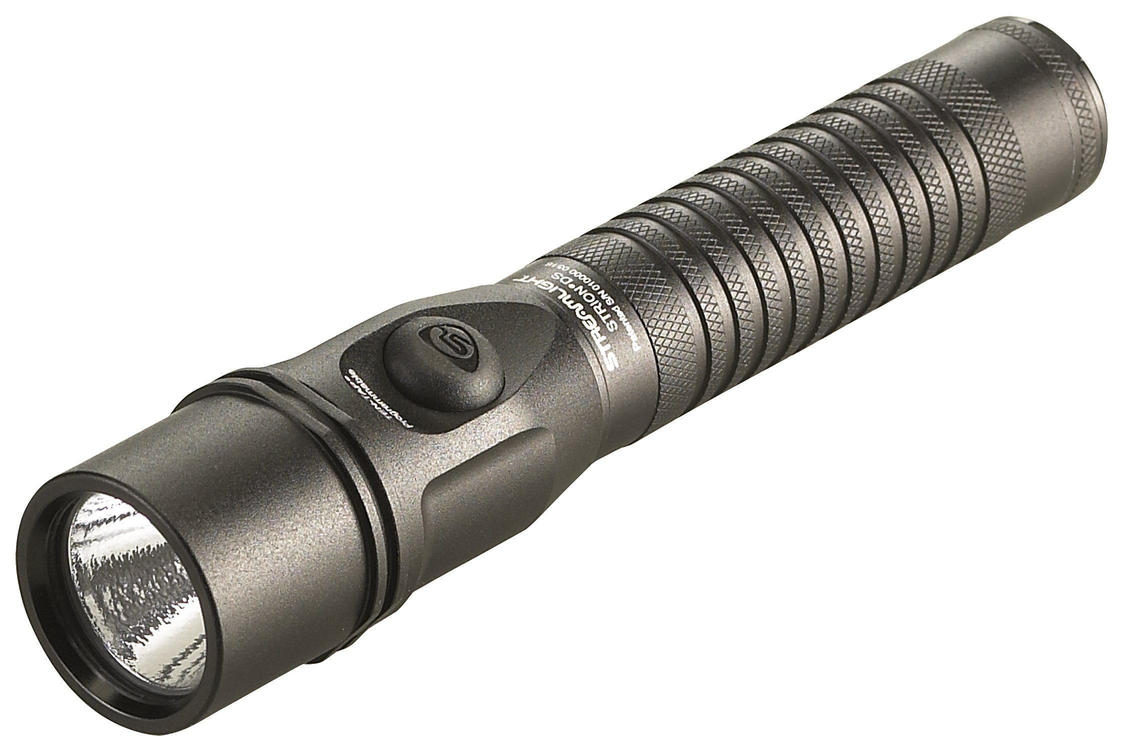 Streamlight Strion DS 375 Lumen Rechargeable Flashlight - Compact Dual Switch LED Tactical Light for Police, Security & Outdoor Use