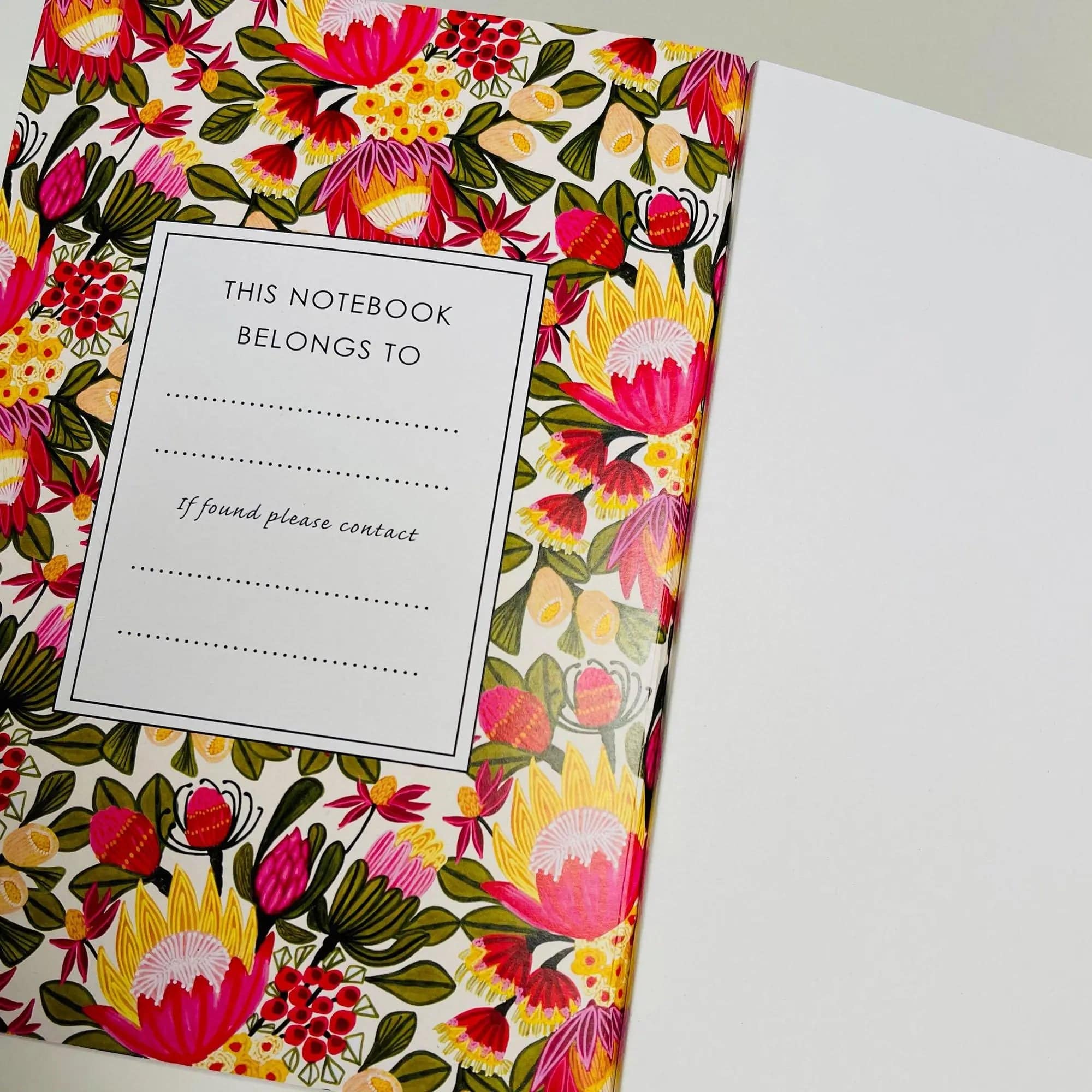 Premium A5 Notebook Set - Aussie Bush Harvest Design - Durable Hardcover, Lined Pages for Journaling, Note Taking & Sketching - Perfect for Students, Professionals & Travelers
