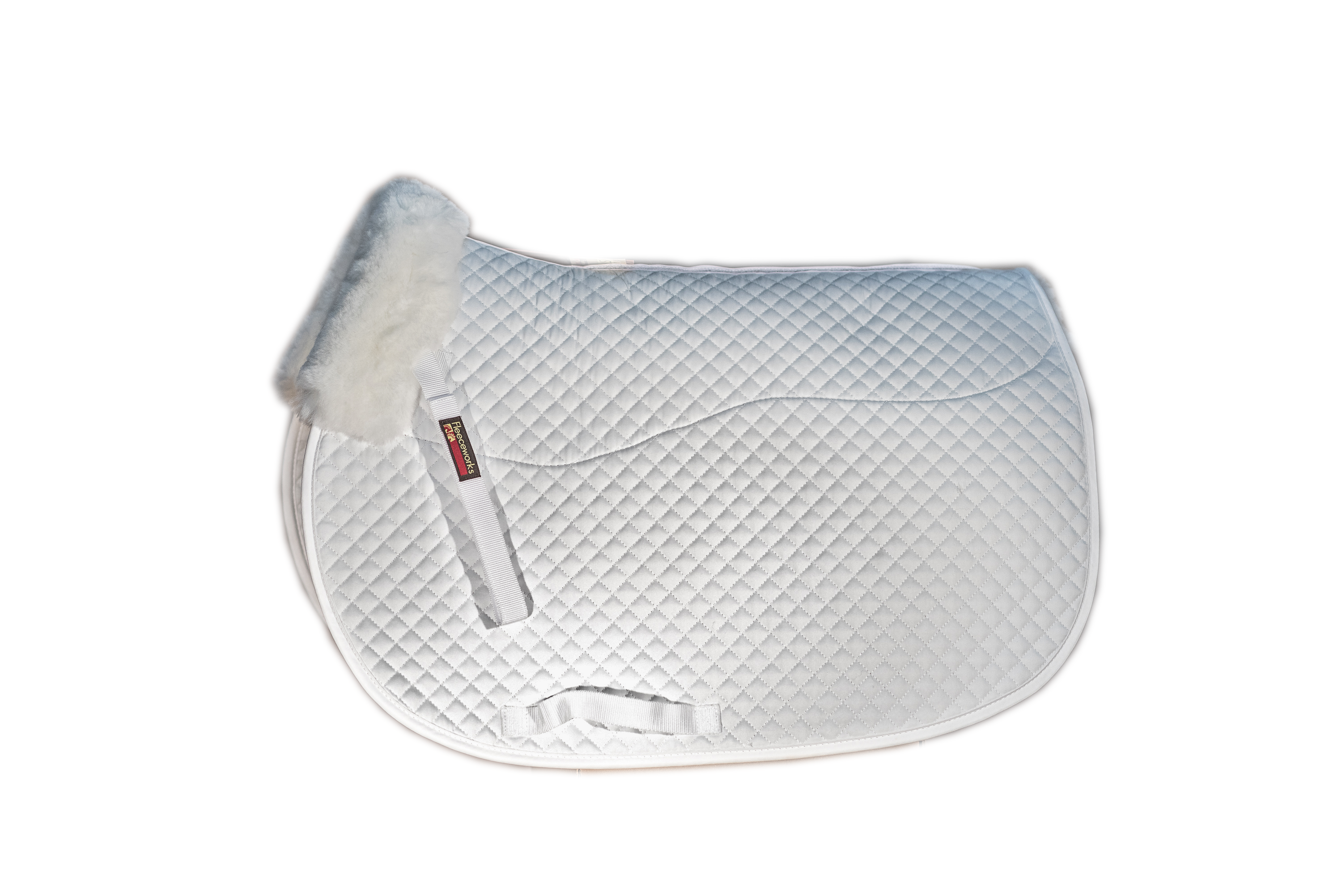 Premium Sheepskin Quilted All-Purpose Square Pad with Perfect Balance Technology - Ideal for Horse Riding, Dressage & Equestrian Training