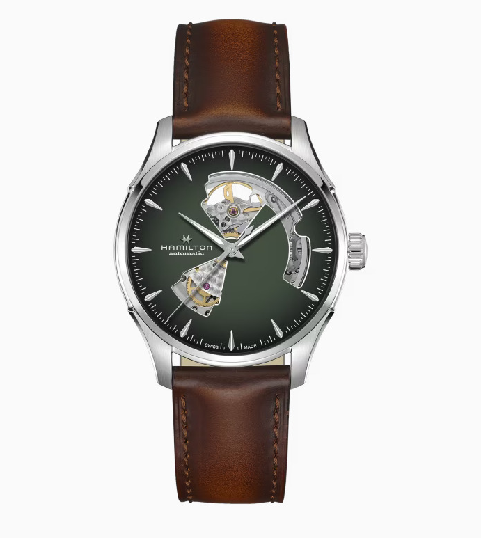 Hamilton Jazzmaster Open Heart Automatic Watch - Stylish Men's Dress Watch for Business, Casual & Formal Occasions