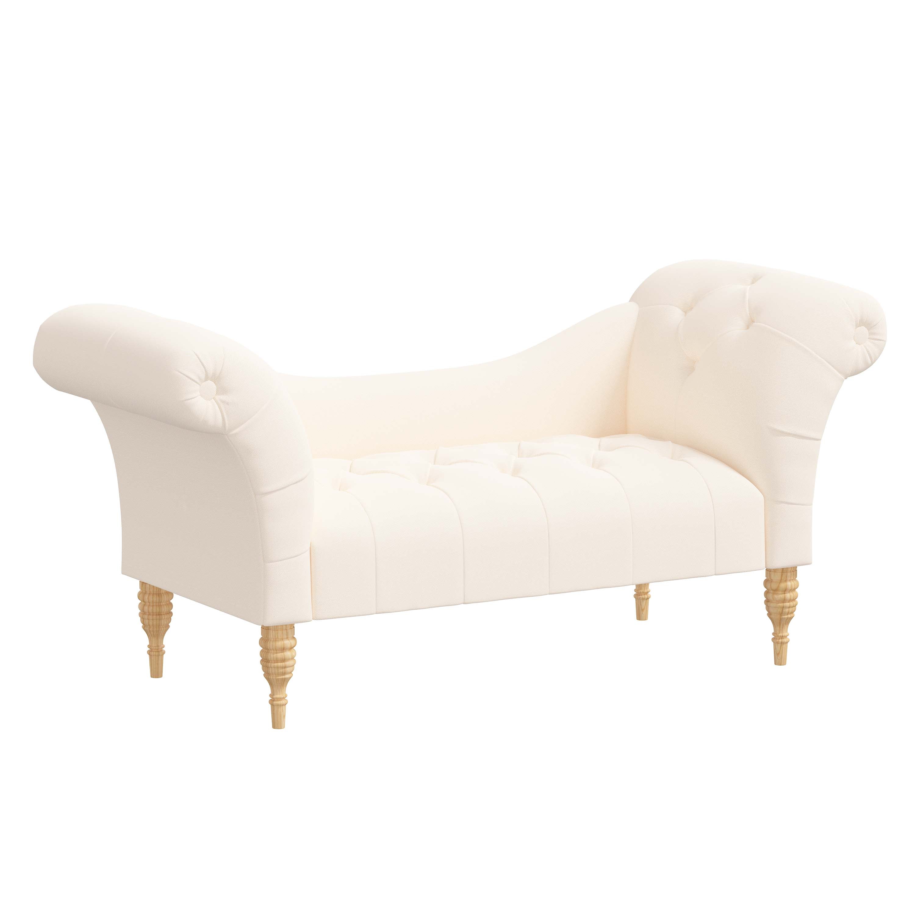 Orwell Settee - Modern Upholstered Sofa for Living Room, Lounge & Office - Comfortable 3-Seater Couch with Sturdy Wooden Frame - Perfect for Small Spaces & Home Decor