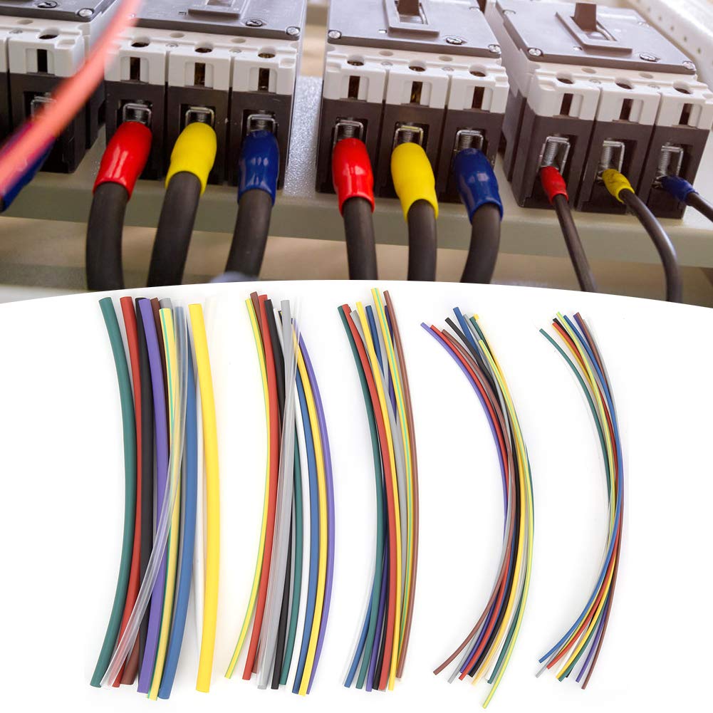 Premium 55pcs Heat Shrink Tubing Kit - Industrial Grade Wire Wrap Cable Sleeves for Electrical Insulation & Protection - Ideal for DIY, Automotive, Electronics & Home Repair Projects