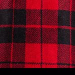 Red Black Plaid With Black