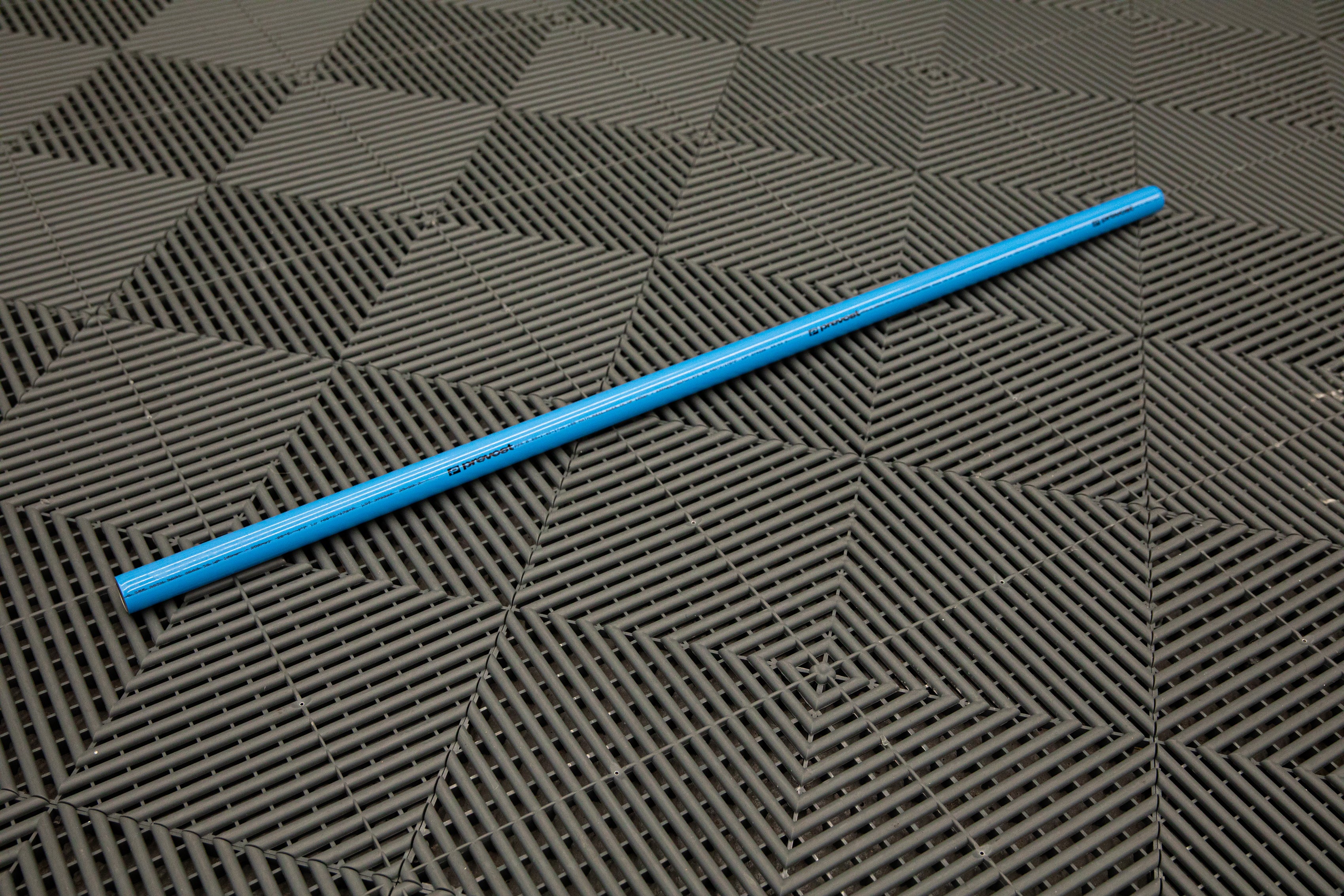 Prevost Blue Aluminum Piping System - 1 Inch Diameter for HVAC, Plumbing & Industrial Applications