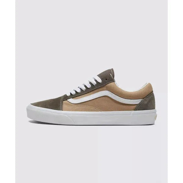 Canvas Suede Block Brown