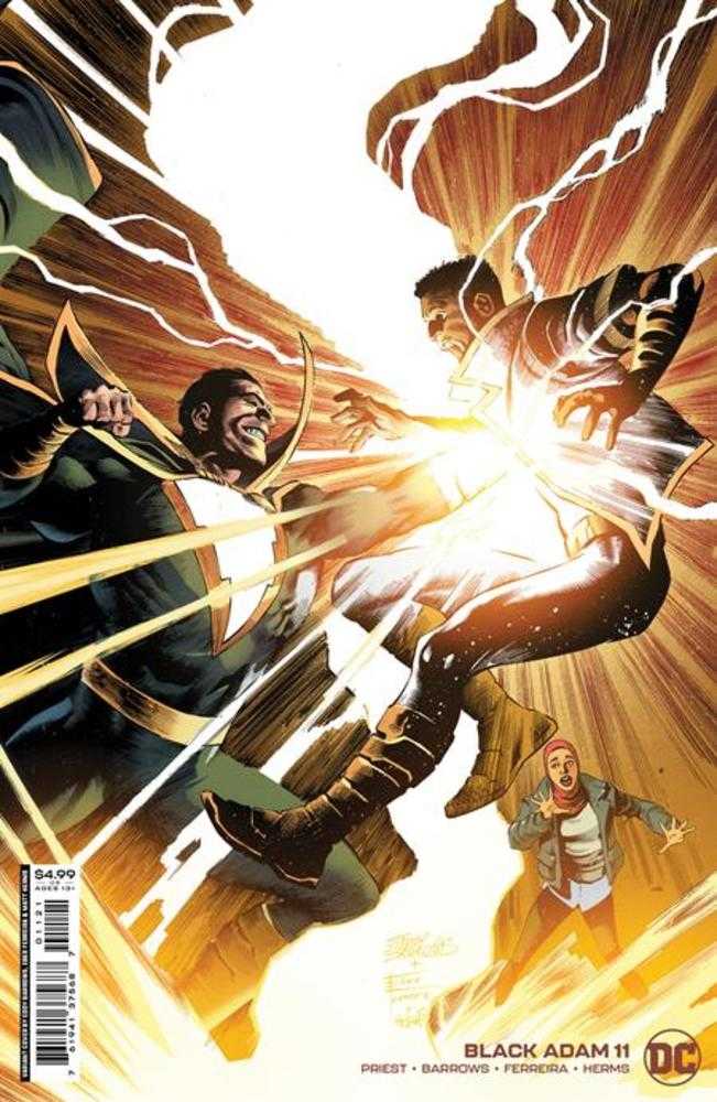 Black Adam #12 Cover B Variant - Eddy Barrows, Eber Ferreira & Matt Herms - Premium Card Stock Comic Book - Perfect for DC Collectors & Comic Book Enthusiasts