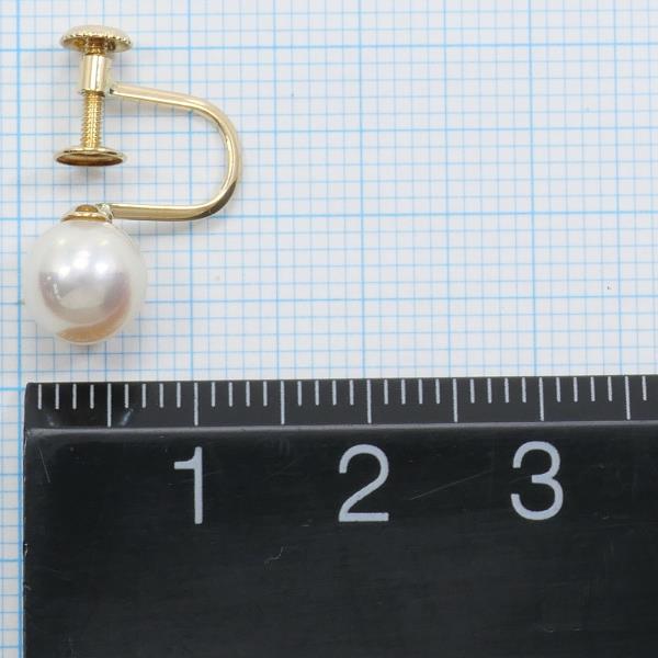 18K Yellow Gold Pearl Earrings for Women - Elegant Freshwater Pearl Stud Earrings, Hypoallergenic Jewelry Gift for Wedding, Anniversary & Special Occasions