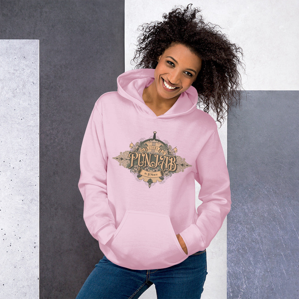 Story of Punjab Unisex Hoodie - Soft & Stylish Cotton Pullover for Men & Women - Perfect for Casual Wear, Street Fashion & Winter Comfort