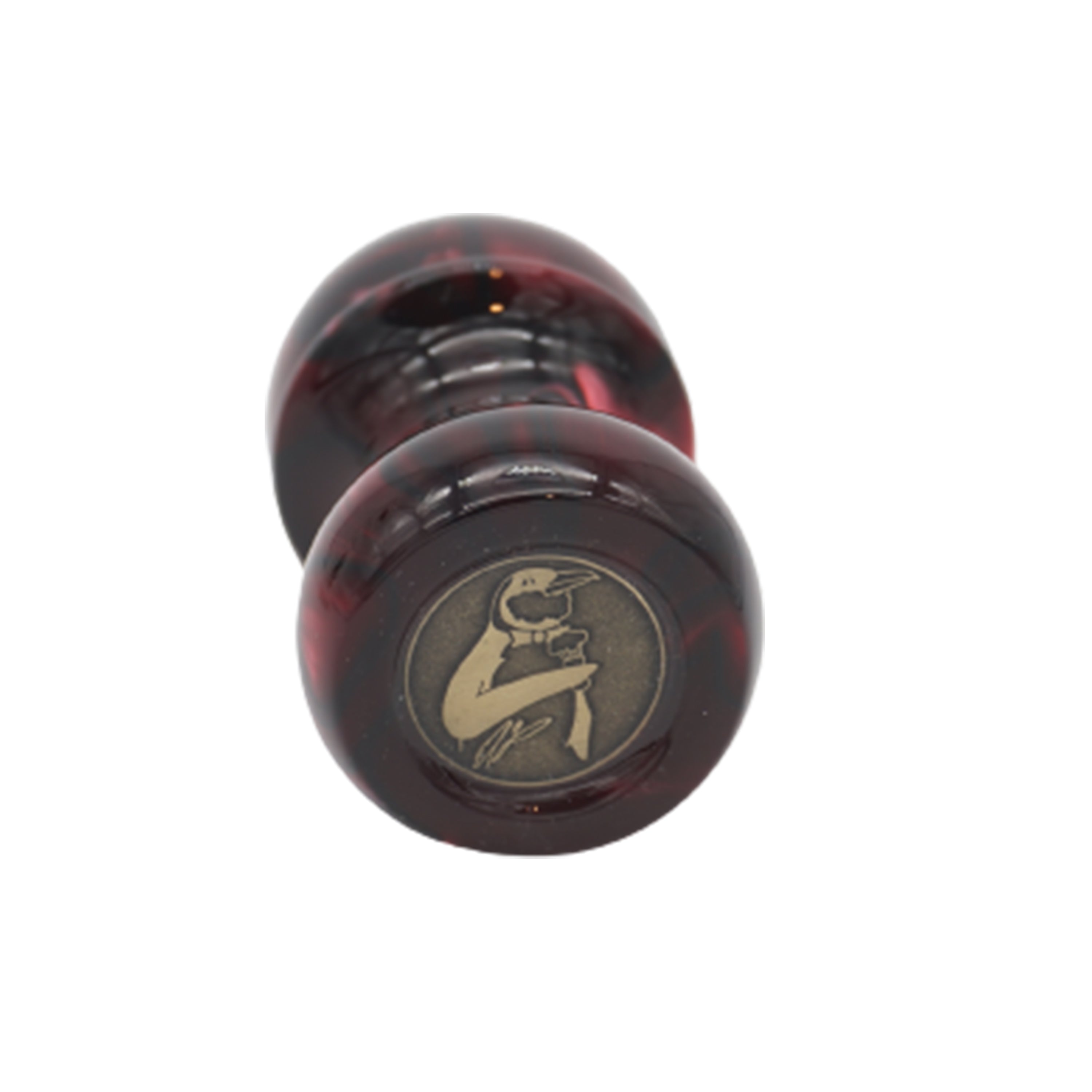 Premium True Blood Handcrafted Shaving Brush Handle - Fits 24mm & 26mm Knots - Perfect for Wet Shaving & Grooming Rituals - Ideal Gift for Men's Skincare Routine