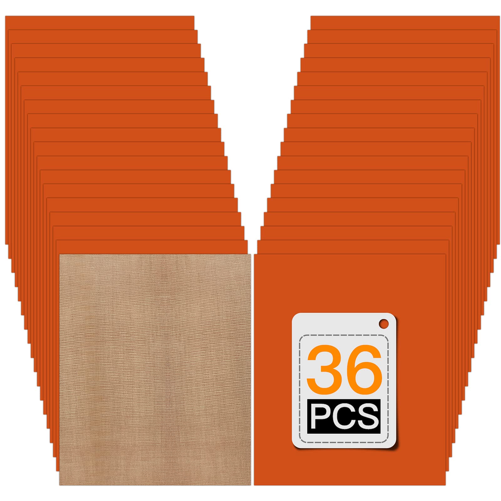 HTVRONT 36 Pack Orange HTV Heat Transfer Vinyl - 12