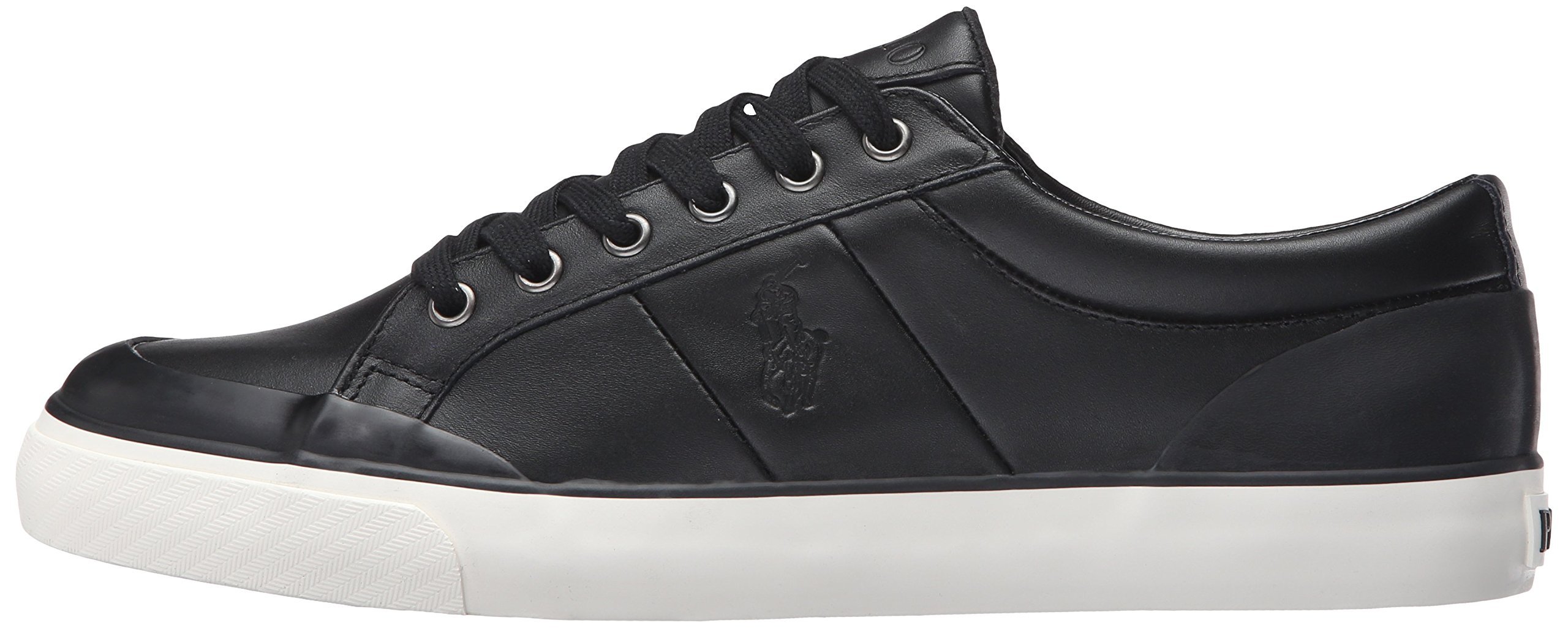 Polo Ralph Lauren Men's Ian Sport Leather Sneakers - Stylish & Comfortable Casual Shoes for Walking, Work & Everyday Wear