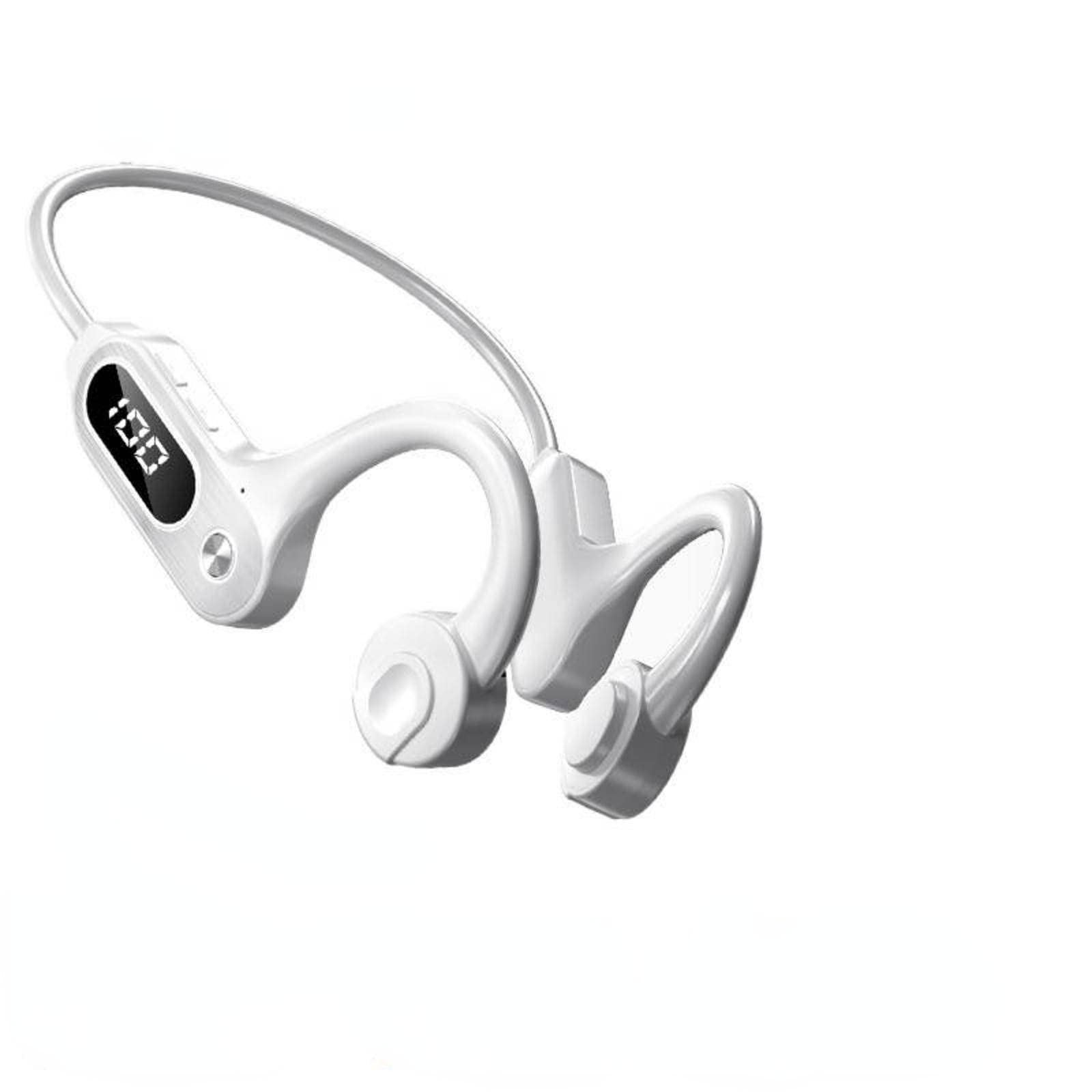 MBETA Bluetooth 5.3 Wireless Bone Conduction Headphones - Open-Ear Sport Headset with IPX5 Waterproof for Running, Cycling, Gym Workouts - Sweatproof & Comfortable for Outdoor Activities