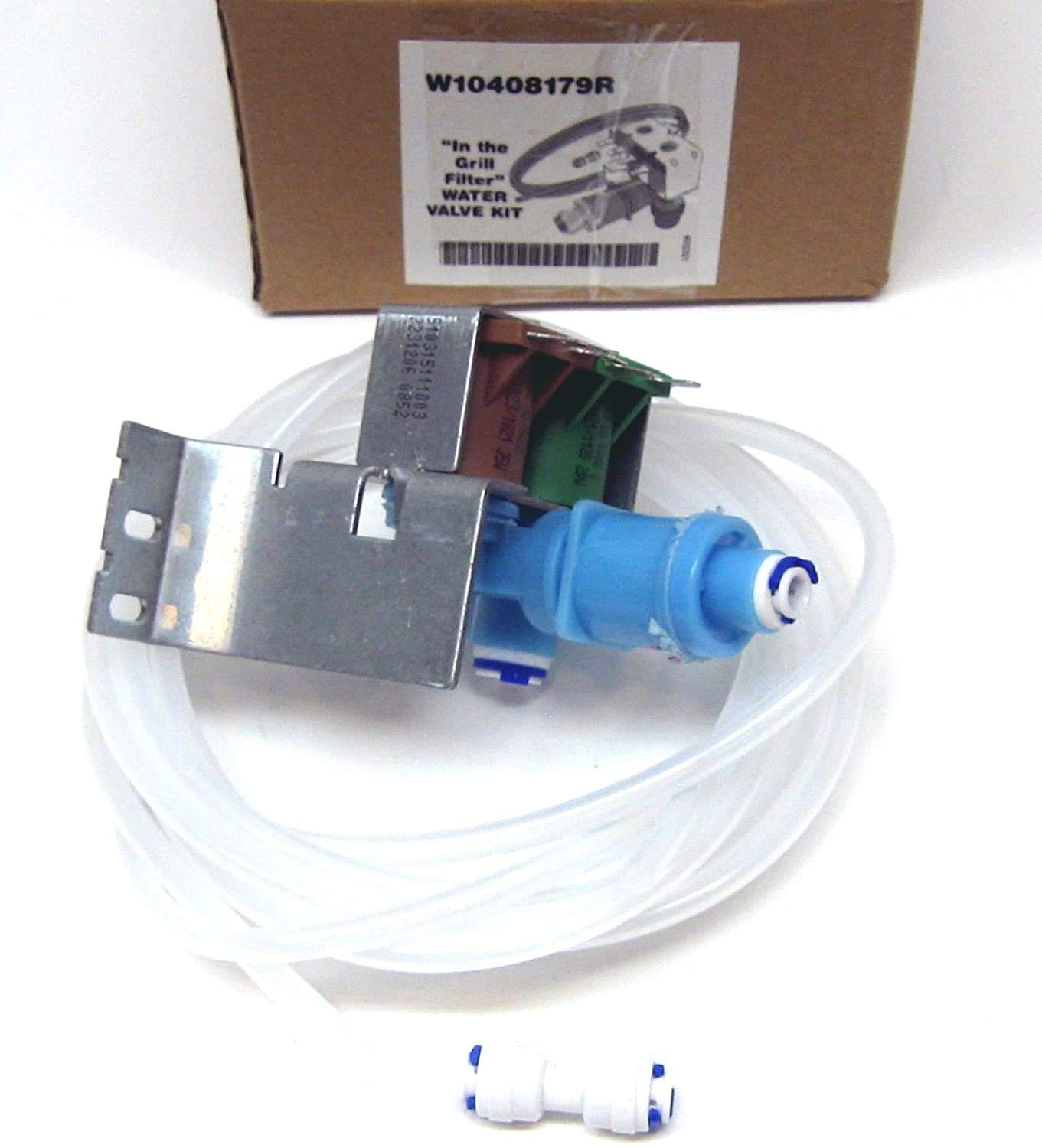 Whirlpool Kenmore Refrigerator Ice Maker Water Inlet Valve Replacement W10408179 9443926 - Perfect for Kitchen Appliance Repair & Home DIY Maintenance