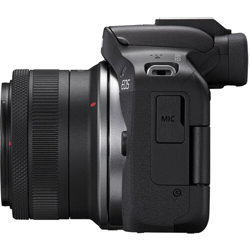 Canon EOS R50 Mirrorless Digital Camera with 18-45mm & 55-210mm Lenses Kit - 4K Video, Dual Pixel AF, Black | Perfect for Travel, Vlogging & Photography Enthusiasts