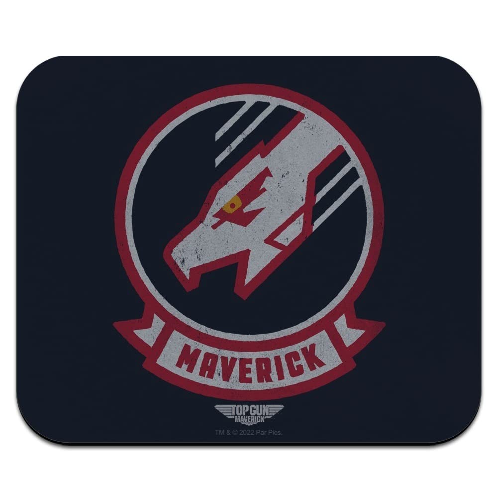 Top Gun: Maverick Low Profile Thin Mouse Pad - Non-Slip Gaming & Office Desk Mat for PC, Laptop, Workstation - Perfect for Gamers, Professionals & Movie Fans