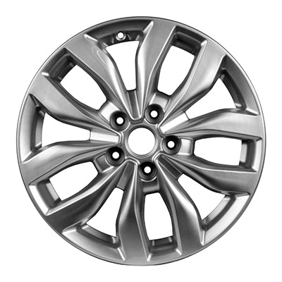 17 Inch Kia Optima ALY074690 OEM Wheels 529102T370 - Silver Rims for 2014-2015 Models | Perfect Replacement for Damaged Wheels & Car Upgrades