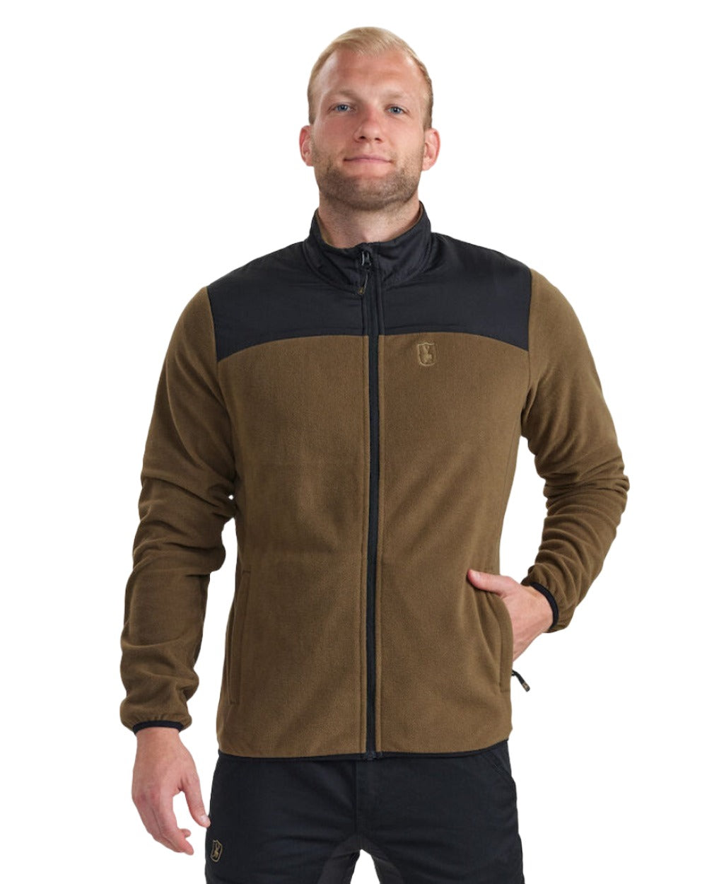 Deerhunter Northward Fleece Jacket for Men - Lightweight Warm Winter Outdoor Coat - Perfect for Hiking, Camping & Cold Weather Activities