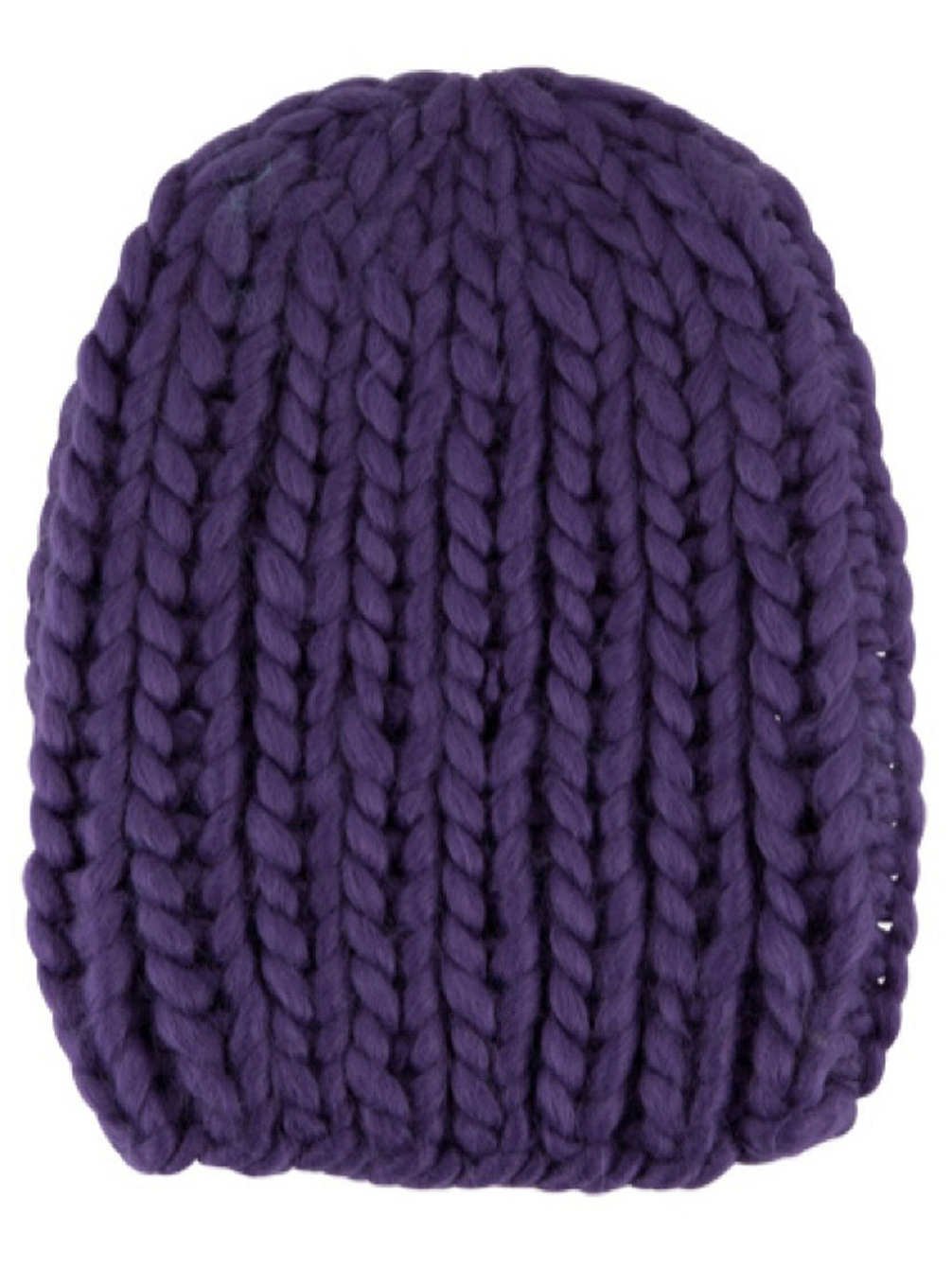 Neff Women's Cara Beanie Hat - Soft Stretchy Winter Knit Beanie for Women, One Size Fits Most, Purple - Perfect for Skiing, Snowboarding & Cold Weather Fashion