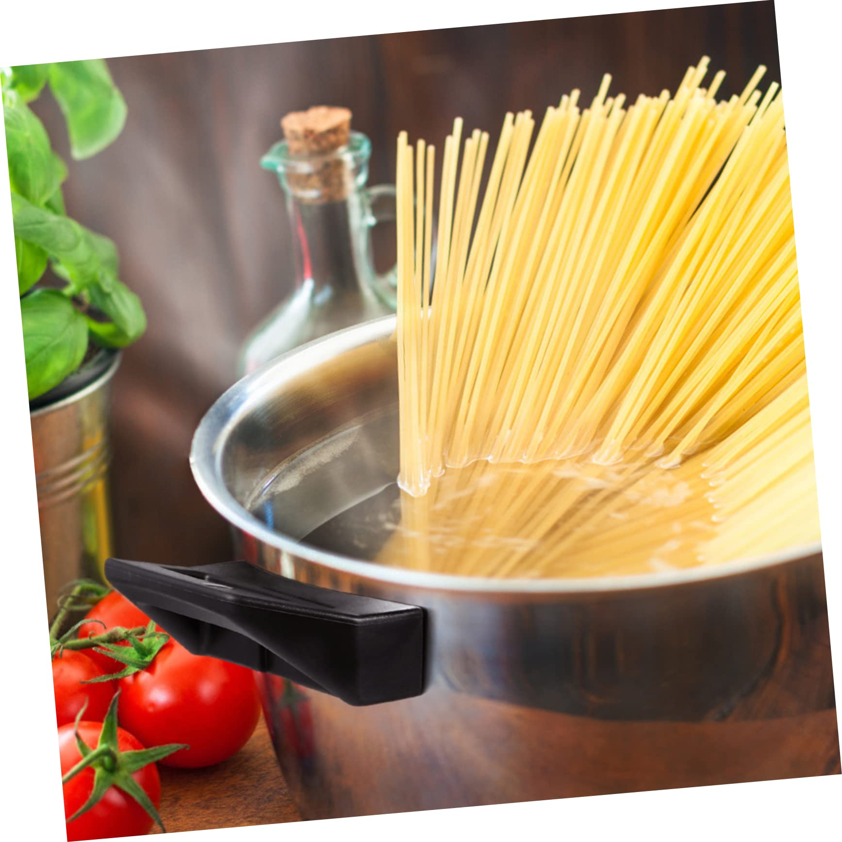 Premium 5 Quart Stainless Steel Pasta Pot with Lid - 24cm Large Cooking Pot for Soup, Stew & Simmering | Durable Stockpot with Handles for Pasta, Noodles & Home Cooking | Ideal for Kitchens, Restaurants & Meal Prep