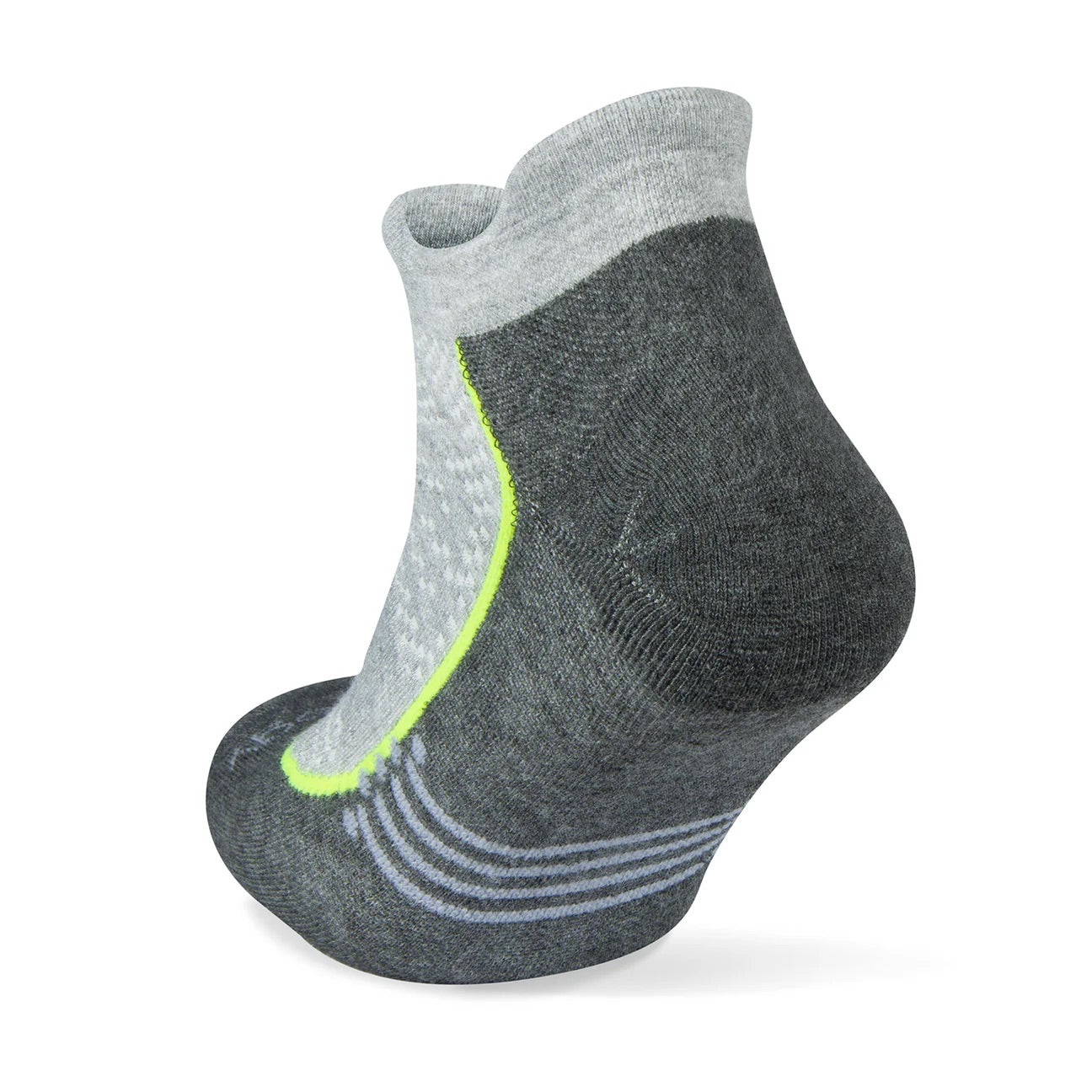 Jogology High Cushion Running Socks for Men & Women - Breathable Arch Support Athletic Socks - Charcoal Grey (1 Pair) - Perfect for Jogging, Gym Workouts & Everyday Comfort