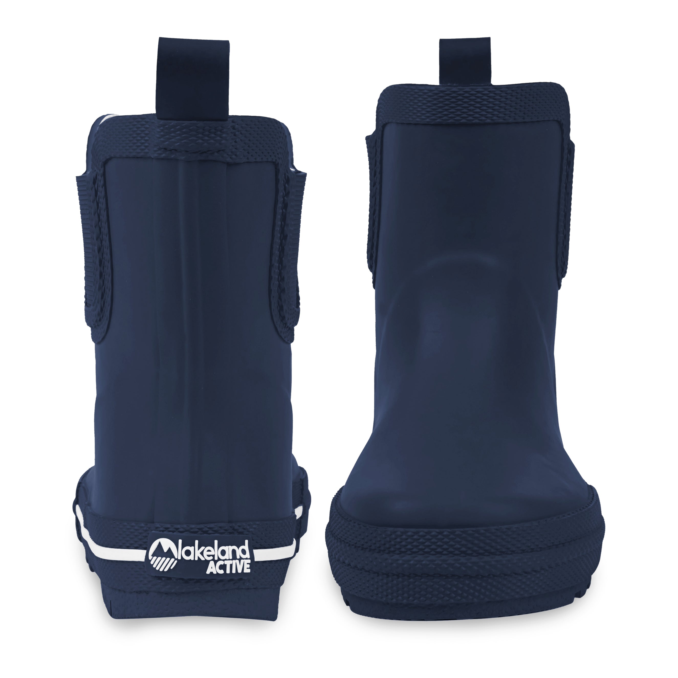 Kids' Paddlebeck Short Rain Boots - Waterproof Rubber Booties for Boys & Girls - Perfect for Puddles, Gardening & Outdoor Play