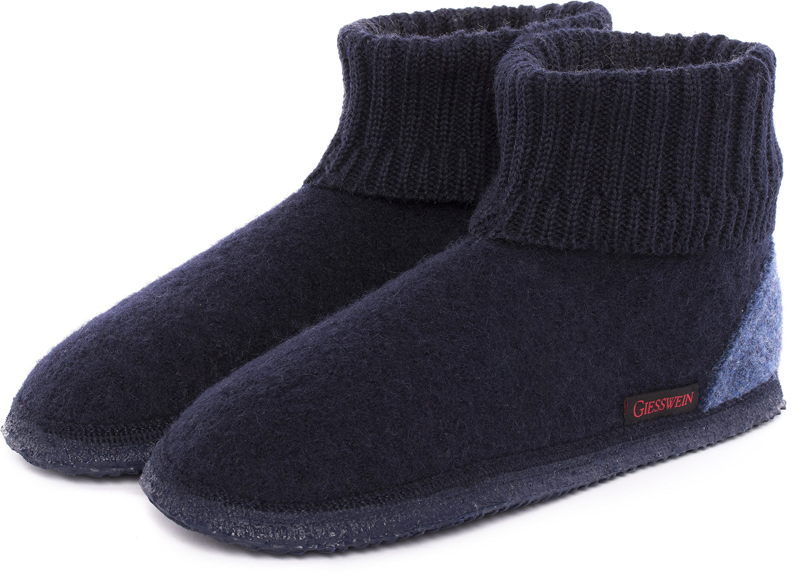 Giesswein Women's High Hi-Top Slippers - Cozy Fleece-Lined Winter Booties for Indoor & Outdoor Use - Perfect for Home, Office, and Casual Wear