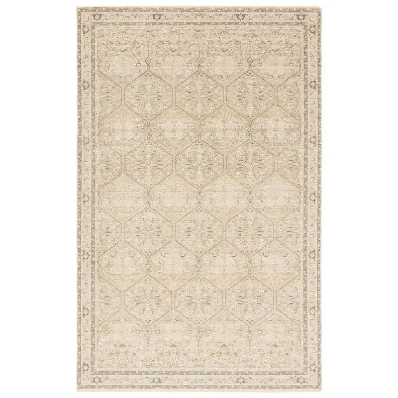 Jaipur Living Solene Lethia Area Rug - Soft Bohemian Style Handmade Wool Rug for Living Room, Bedroom & Home Decor