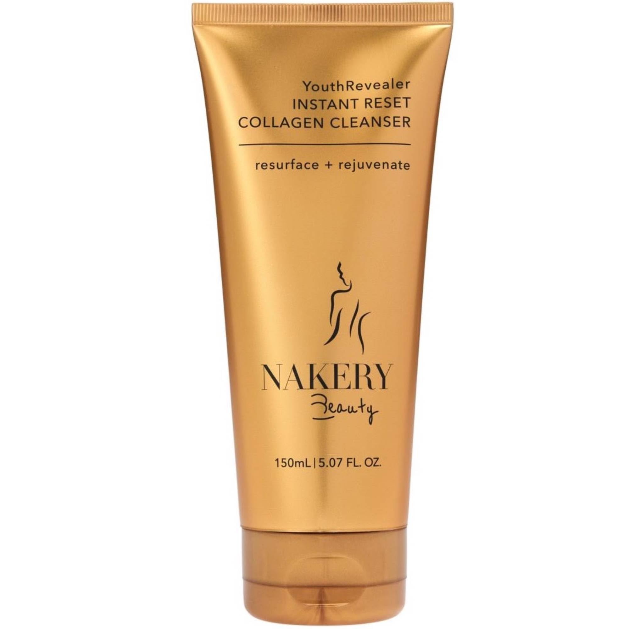 Nakery Youth Revealer Face Cleanser for Women - 10-in-1 Collagen Facial Wash with Moisturizing & Exfoliating Benefits - Best for Dry & Textured Skin - Achieve Smooth, Plump Skin | Perfect for Daily Skincare Routine & Anti-Aging Regimen
