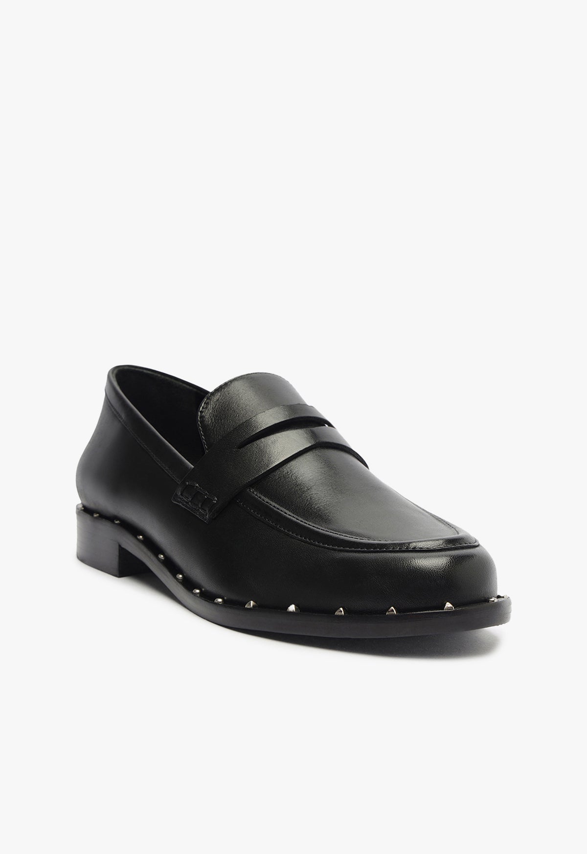 Andria Atanado Leather Flat Shoes for Women - Comfortable Low Heel Dress Flats (Style F24, S2186500110001) | Perfect for Office, Casual Wear & Travel